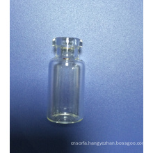 Clear Tubular Bayonet Glass Bottle with High Neck